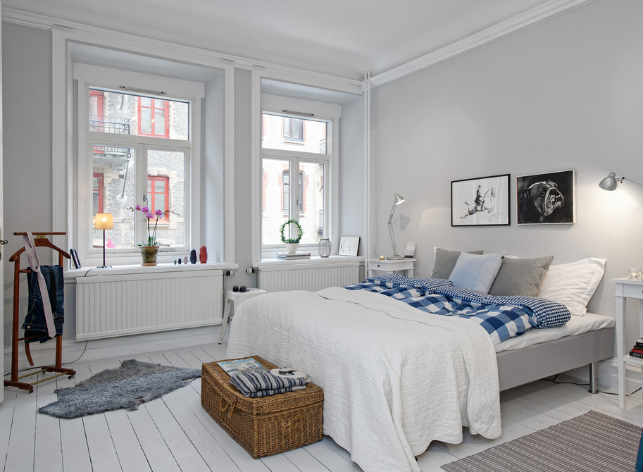 Bright Bedroom Lighting
 Light and Bright truly Swedish bedroom interior design