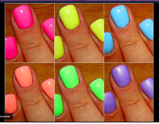 5. "Bold and Bright Nail Colors for Black Skin in Spring" - wide 8