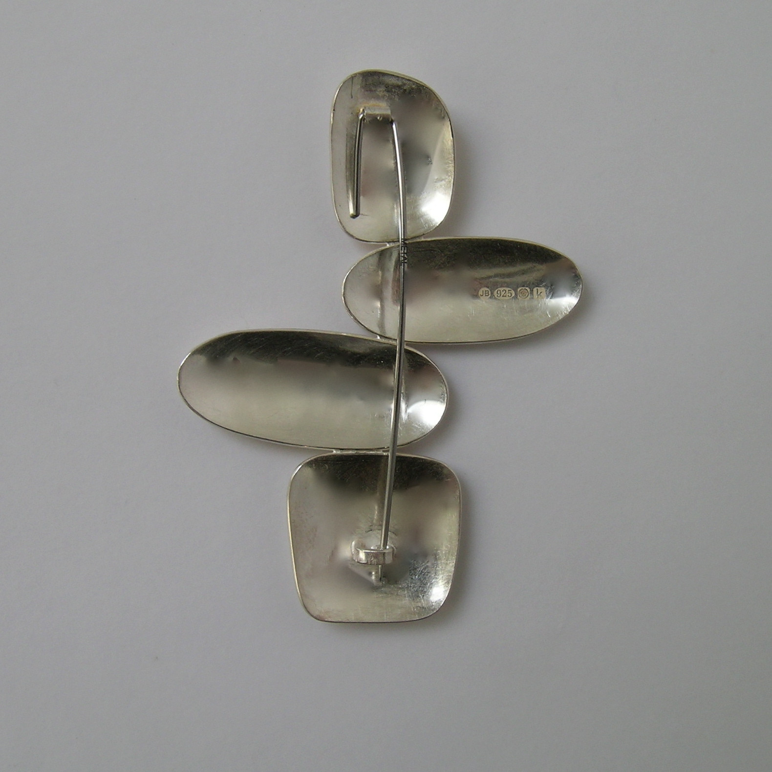 Brooches Back
 Pebble Totem Brooch
