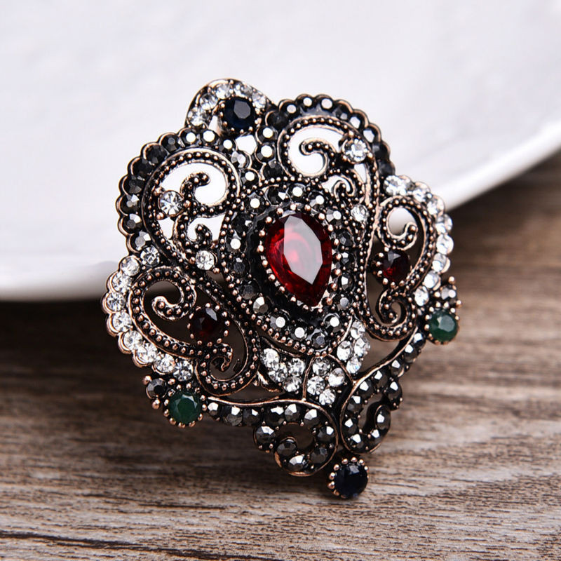 Brooches Pin
 Luxury Fashion Women Turkey Brooch Broach Flower Cheap