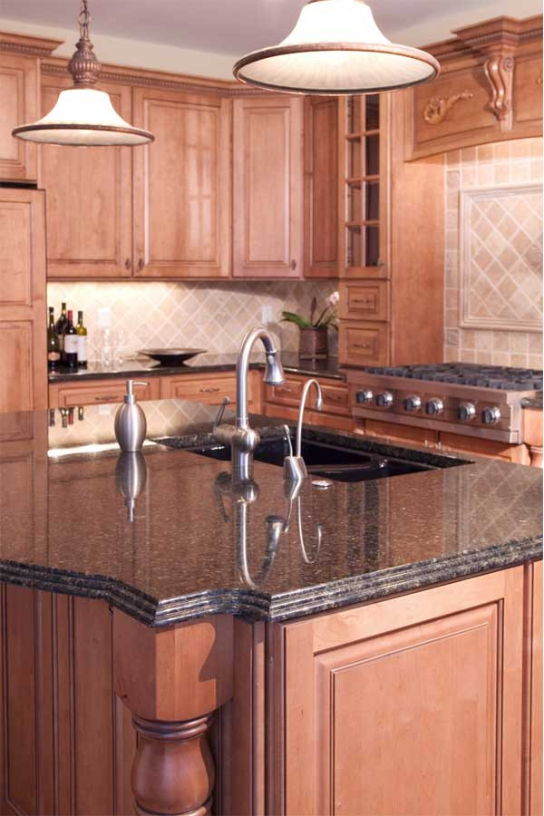 Brown Countertop Kitchen
 10 Delightful Granite Countertop Colors With Names And