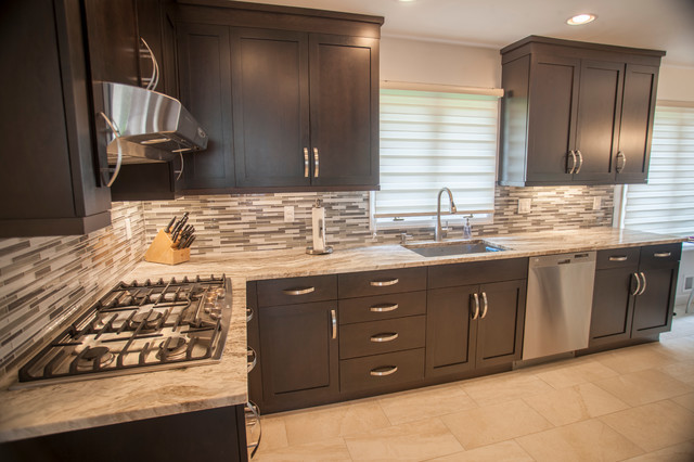 Brown Countertop Kitchen
 Fantasy Brown Quartzite Countertops Traditional