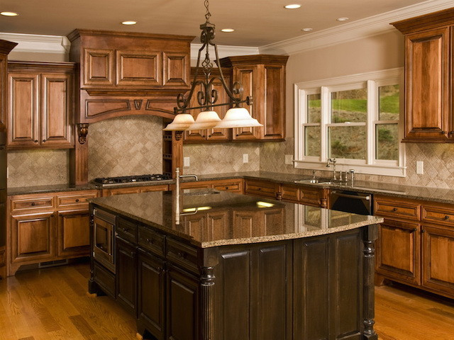 Brown Countertop Kitchen
 Desert Brown Kitchen Granite Countertops Design Ideas