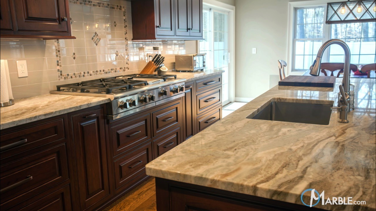 Brown Countertop Kitchen
 What We Do About Countertop Seams