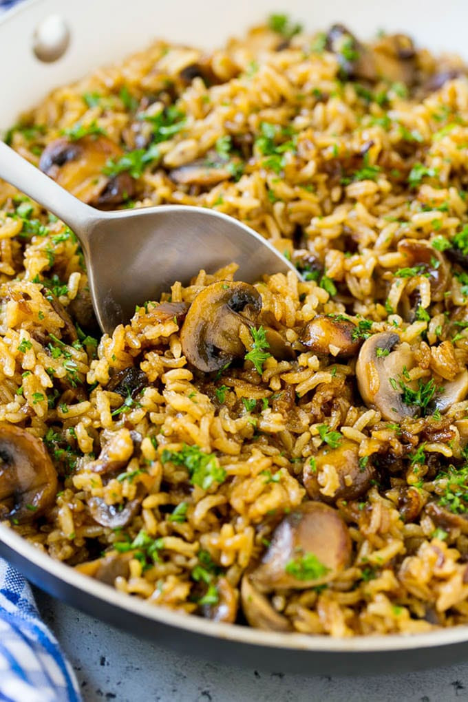 Brown Rice Side Dish Recipes
 Mushroom Rice Dinner at the Zoo