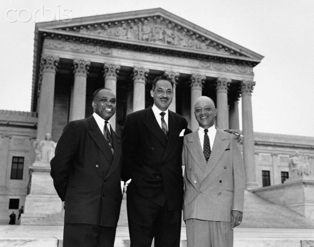 Brown Vs Board Of Education Quotes
 Thurgood Marshall special counsel for the NAACP