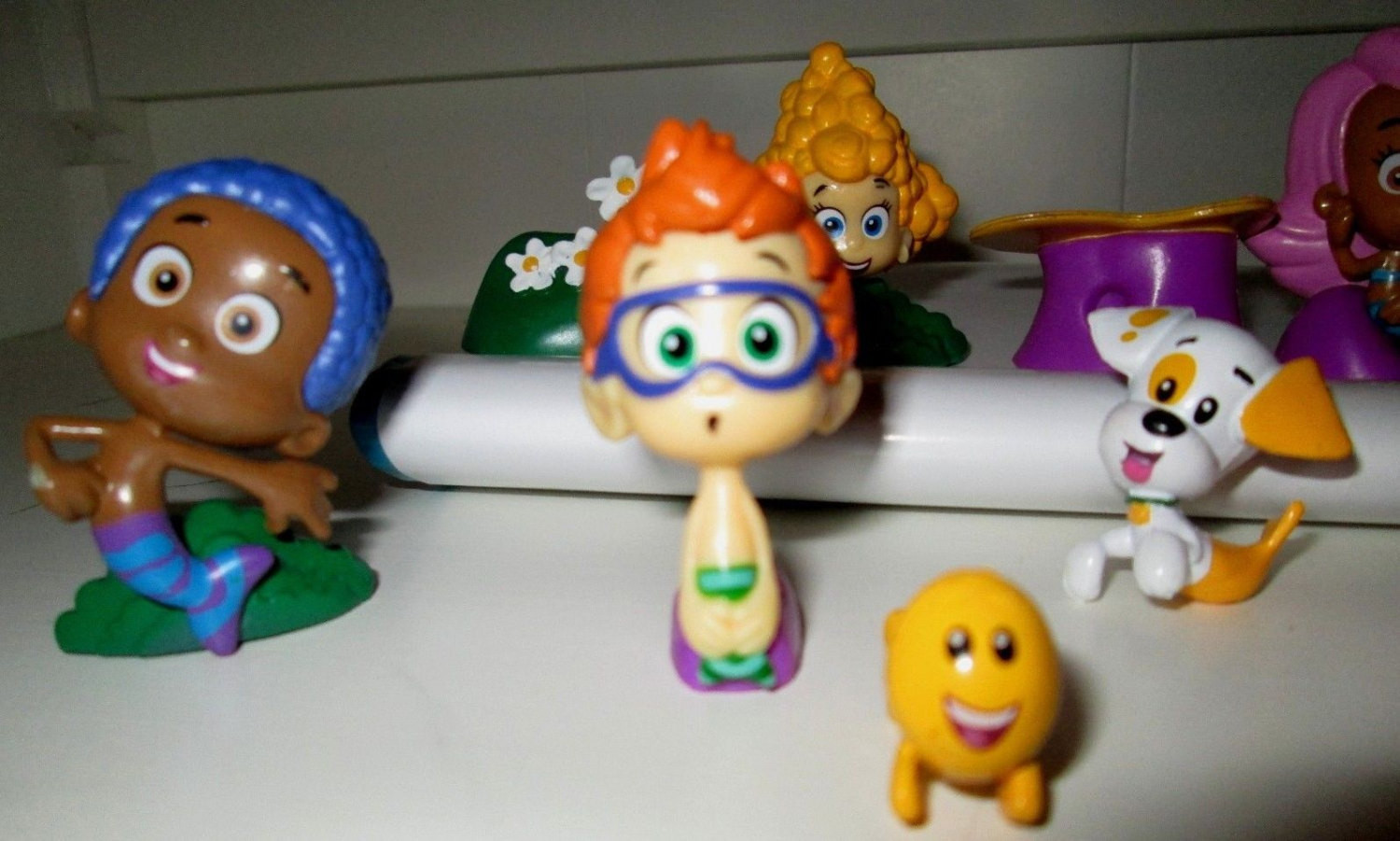 Bubble Guppies Birthday Cake Toppers
 New Bubble Guppies Cake Toppers PVC Figures Lot Birthday Party