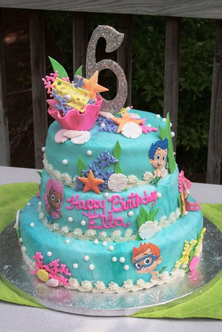 Bubble Guppies Birthday Cakes
 LuvibeeKids Co