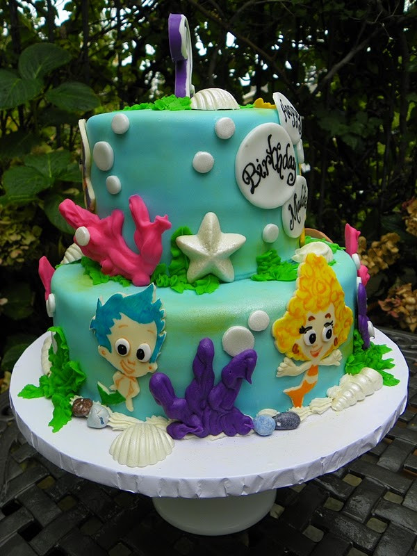 Bubble Guppies Birthday Cakes
 Plumeria Cake Studio Bubble Guppies Birthday Cake