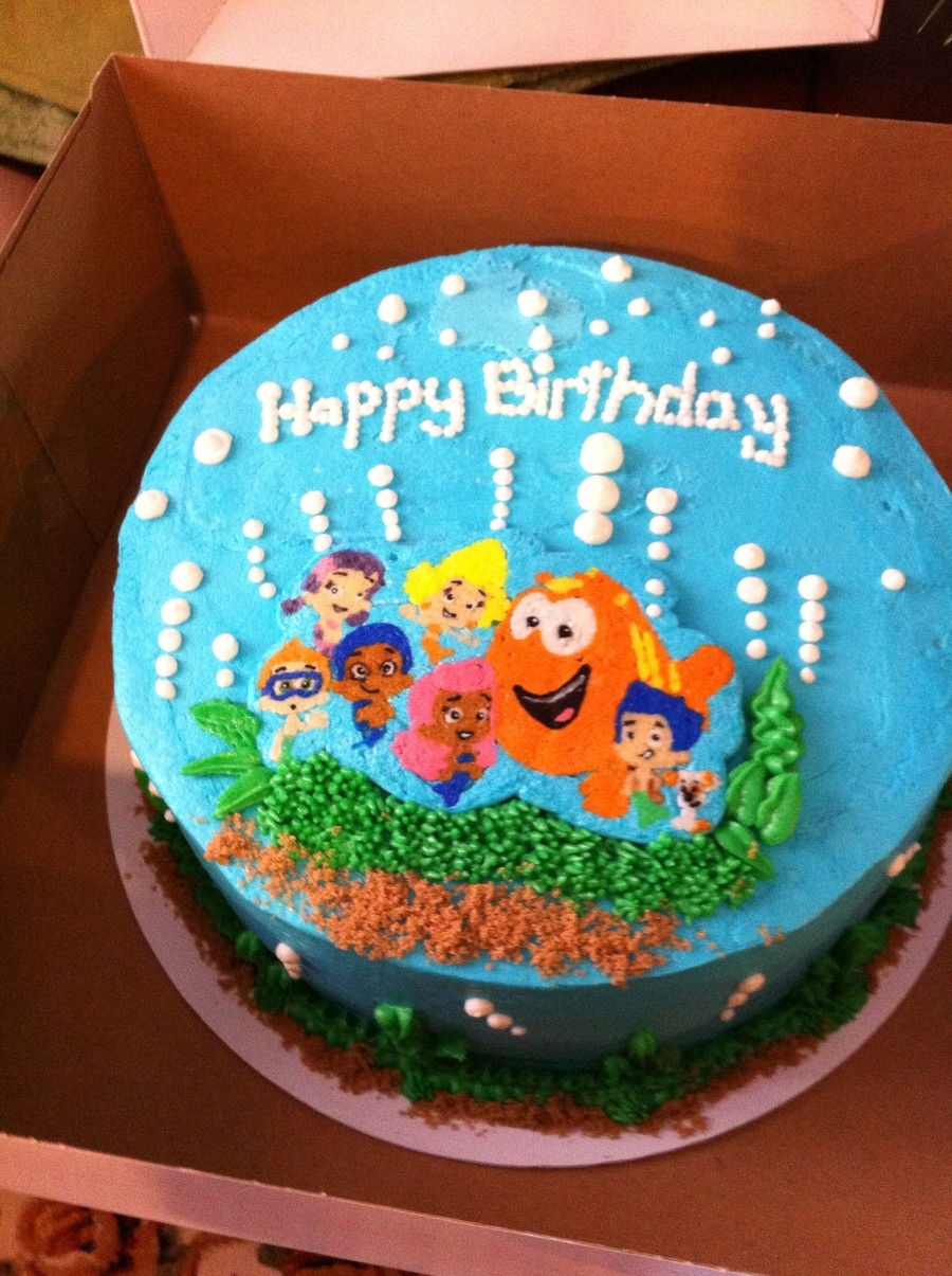 Bubble Guppies Birthday Cakes
 Bubble Guppies Birthday Cake CakeCentral