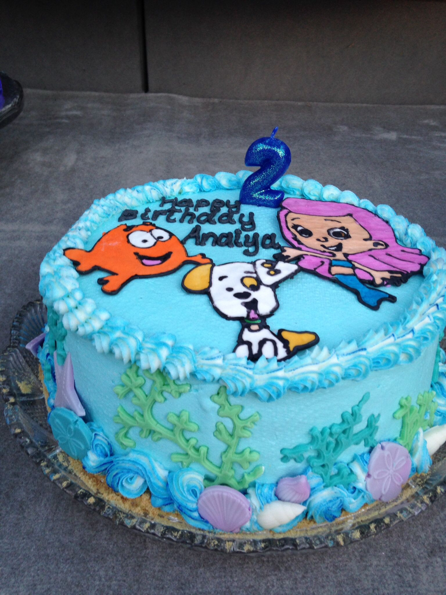 Bubble Guppies Birthday Cakes
 Bubble Guppies Birthday Cake