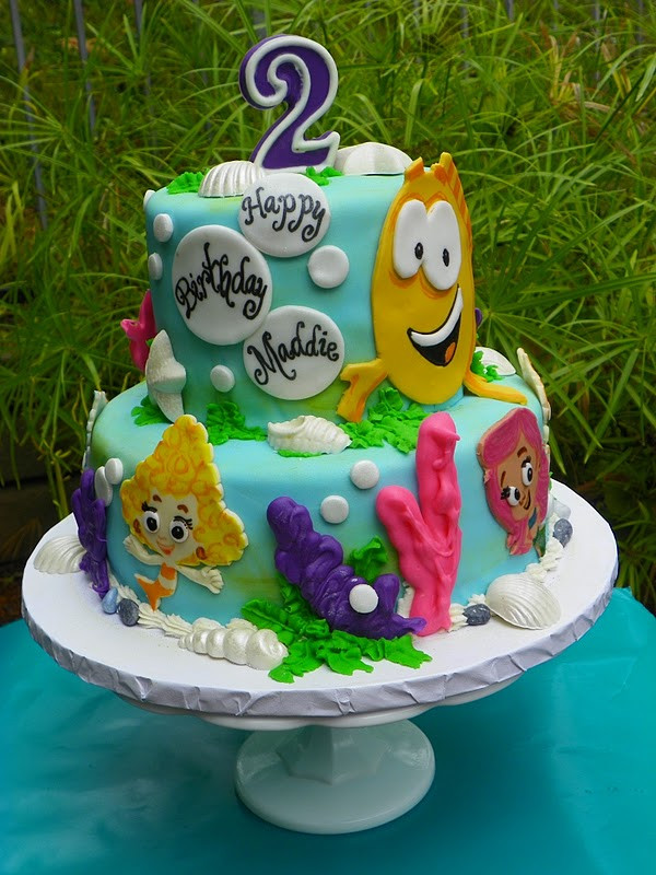 Bubble Guppies Birthday Cakes
 Plumeria Cake Studio Bubble Guppies Birthday Cake
