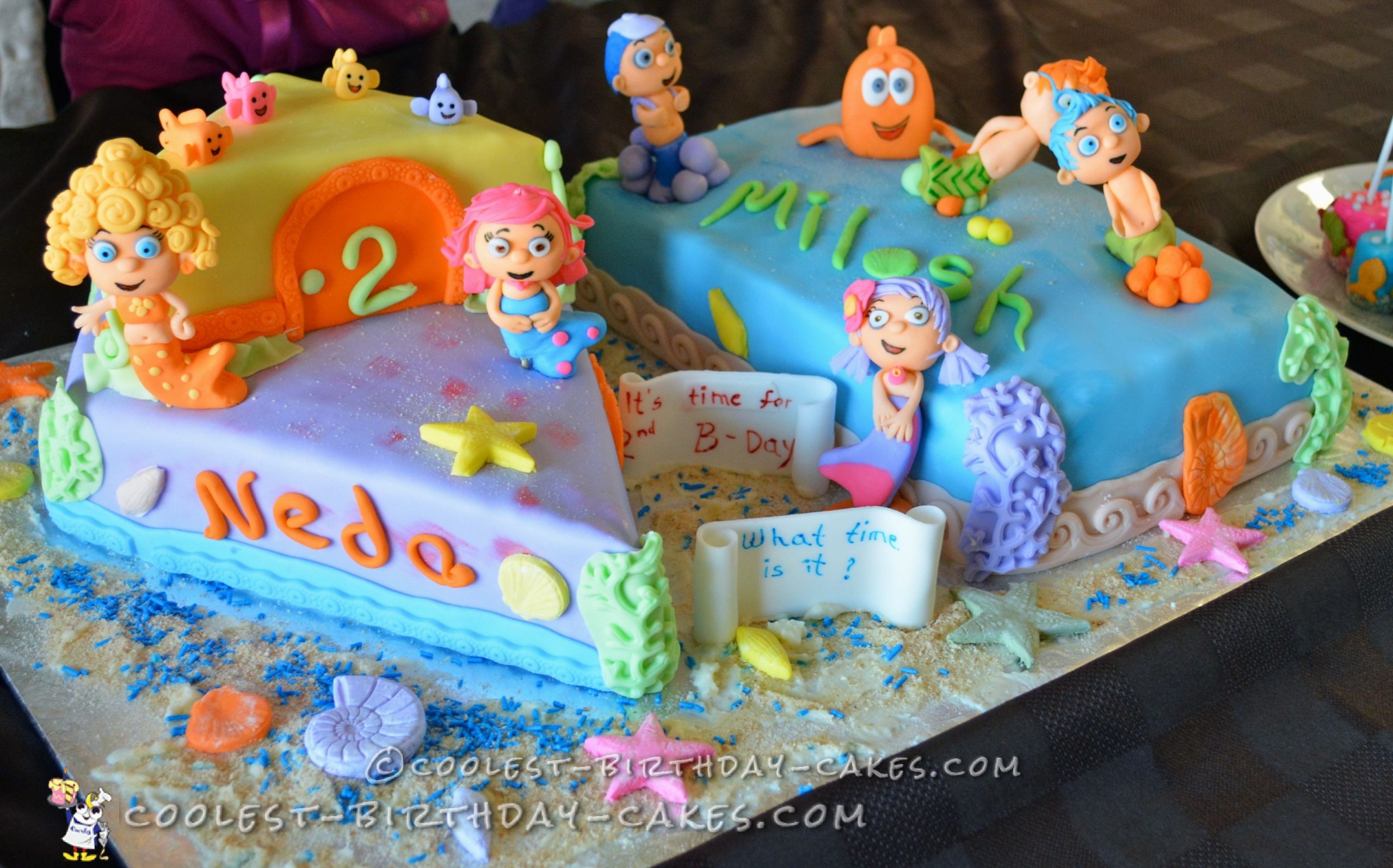 Bubble Guppies Birthday Cakes
 Cool Bubble Guppies Birthday Cake