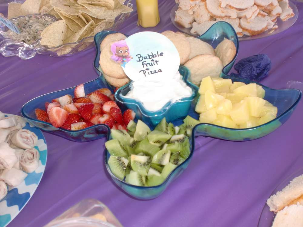 Bubble Guppies Party Food Ideas
 Bubble Guppies Under the Sea Birthday Party Ideas