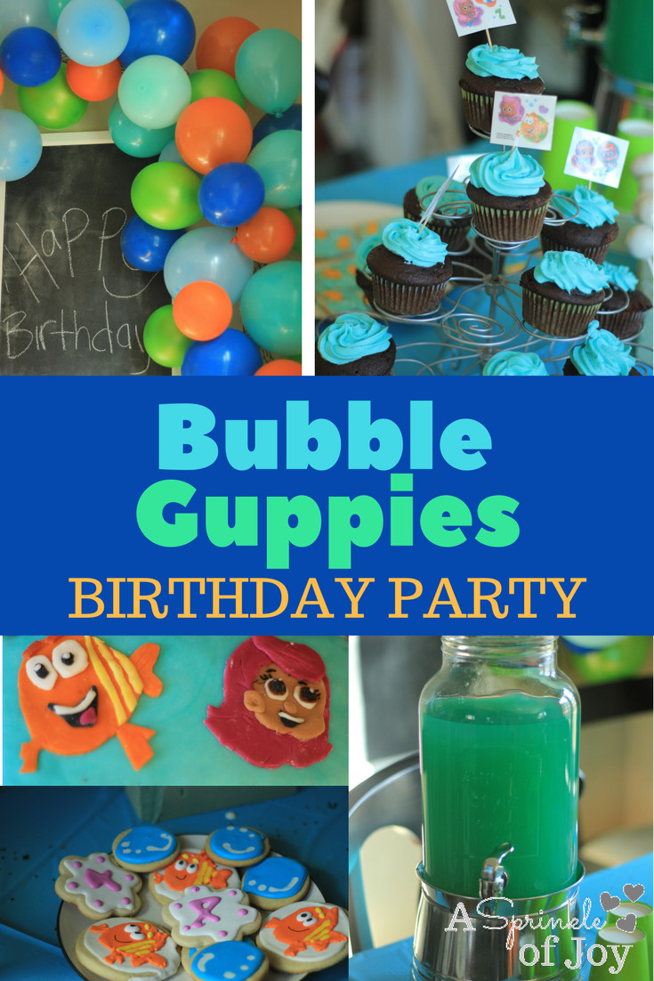 Bubble Guppies Party Food Ideas
 Bubble Guppies Birthday Party A Sprinkle of Joy