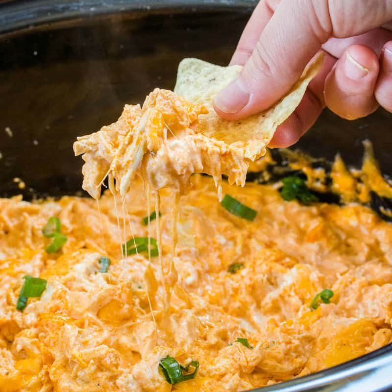 Buffalo Chicken Dip Crock Pot Recipes
 Buffalo Chicken Dip in a Crock Pot ⋆ Real Housemoms