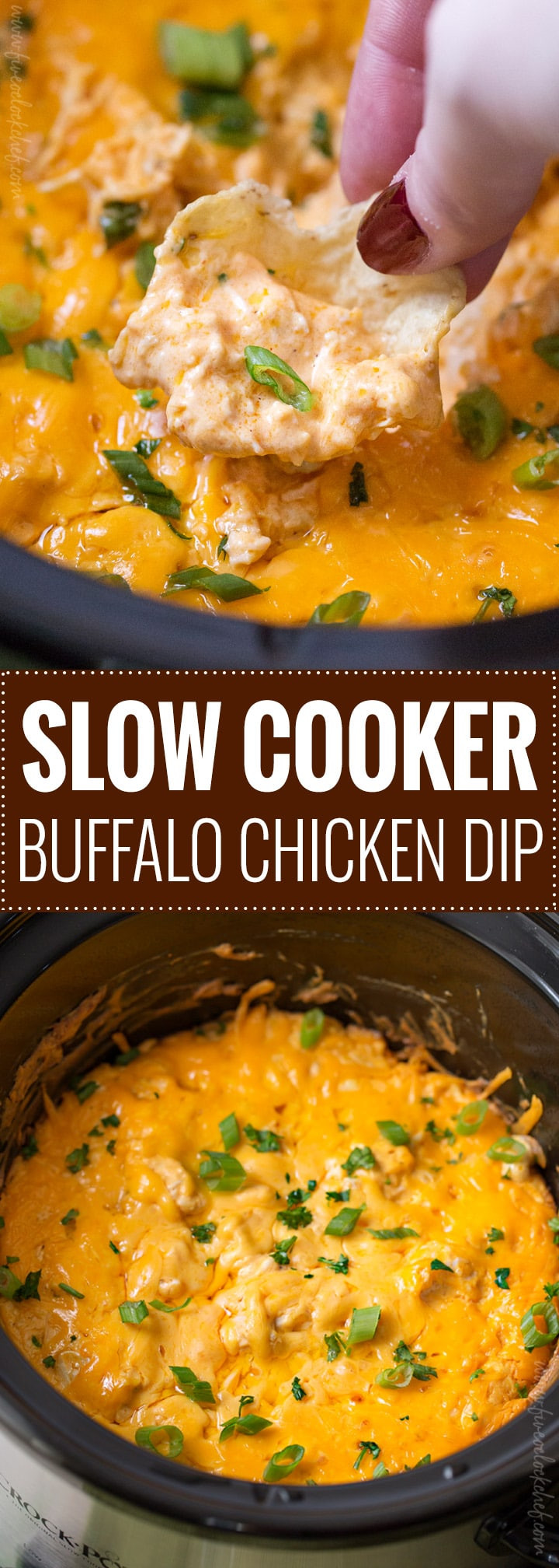Buffalo Chicken Dip Slow Cooker Recipes
 Slow Cooker Buffalo Chicken Dip Recipe The Chunky Chef
