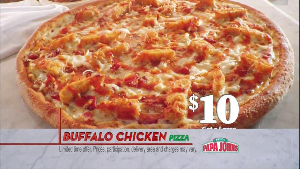 Buffalo Chicken Pizza Dominos
 Papa John s TV mercial for Buffalo Chicken Pizza iSpot