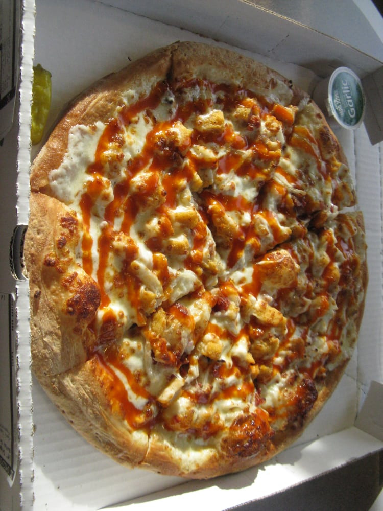 Buffalo Chicken Pizza Papa Johns
 e large 14 inch diameter buffalo chicken pizza for $10
