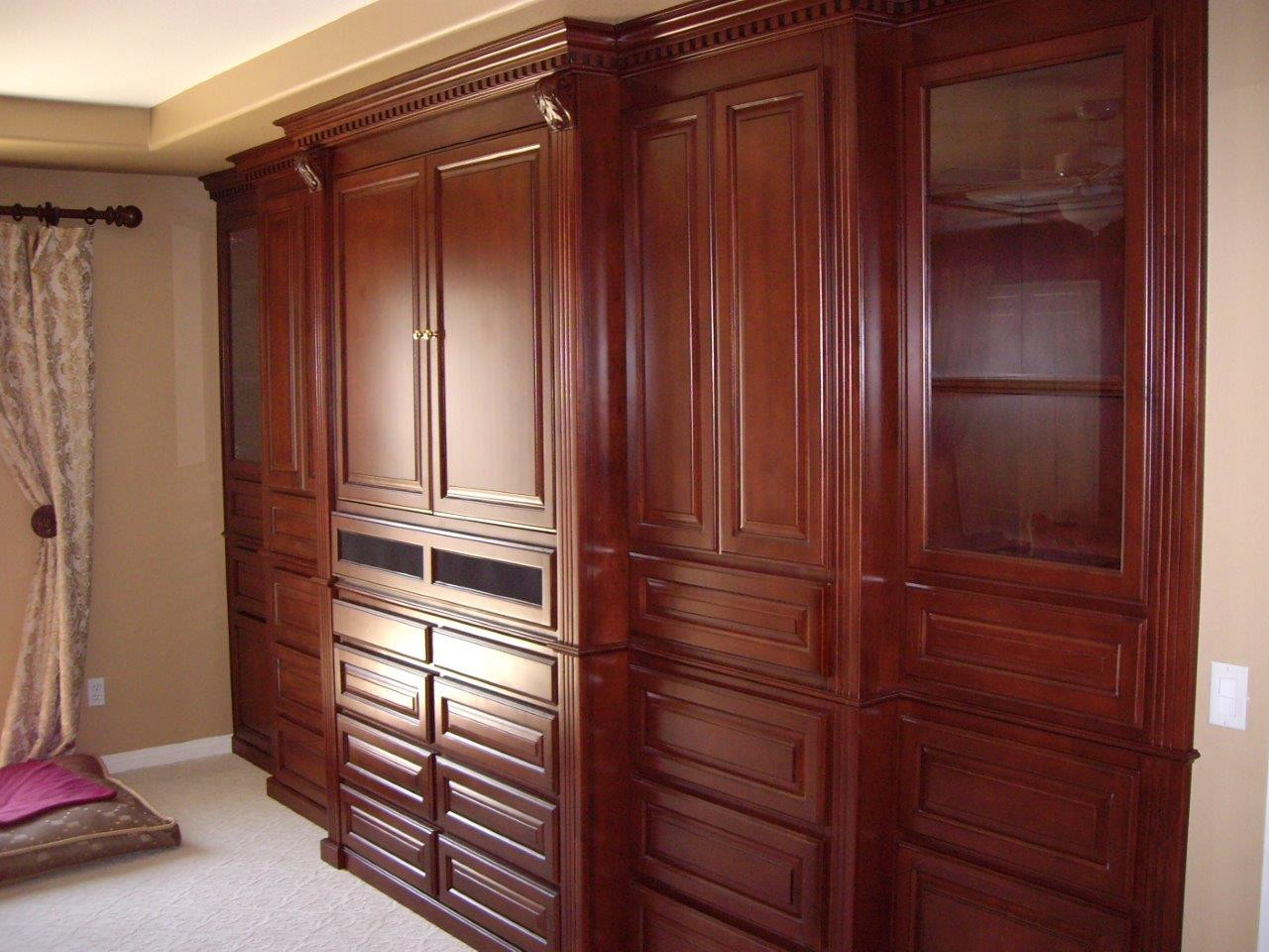 Built In Bedroom Cabinet
 Murphy Beds and Bedroom Cabinets Woodwork Creations