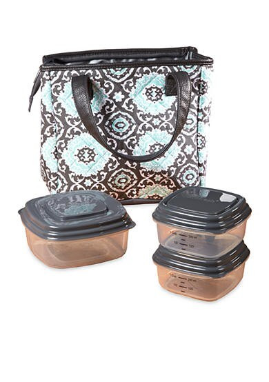 Burlington Baby Registry Gift Bag
 Fit & Fresh Burlington Insulated Lunch Bag Kit with