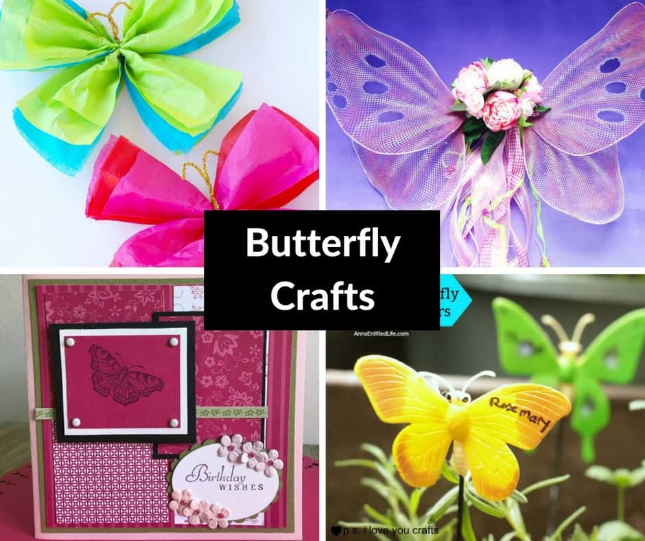 Butterfly Craft Ideas For Adults
 Butterfly Craft Ideas for Kids and Adults P S I Love