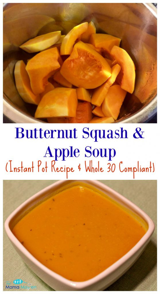 Butternut Squash Soup Instant Pot
 Butternut Squash and Apple Soup Instant Pot Recipe