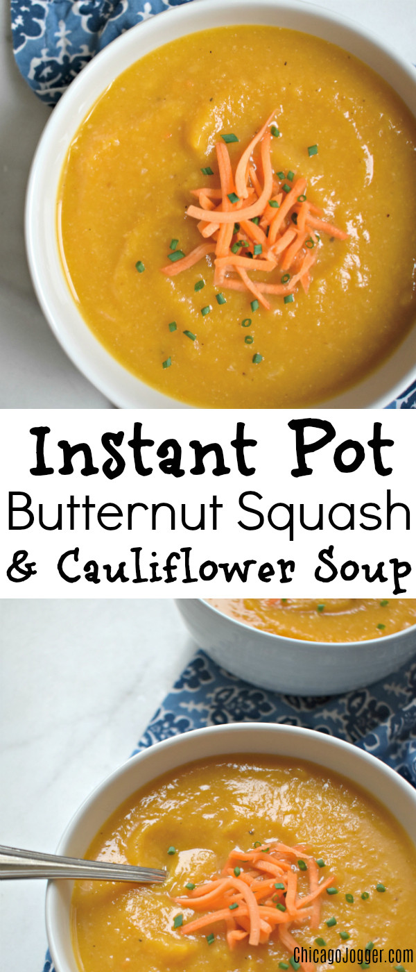 Butternut Squash Soup Instant Pot
 Instant Pot Butternut Squash and Cauliflower Soup