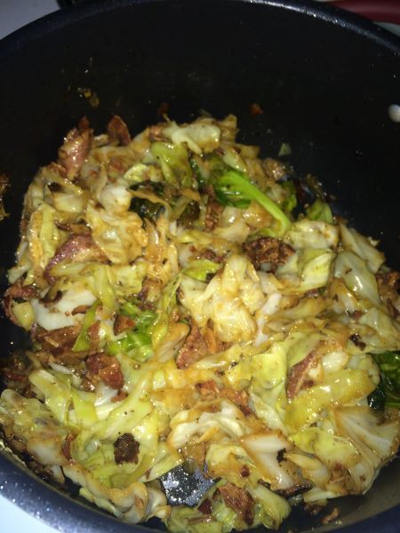 Cabbage New Years
 Southern "New Year s" Smothered Cabbage