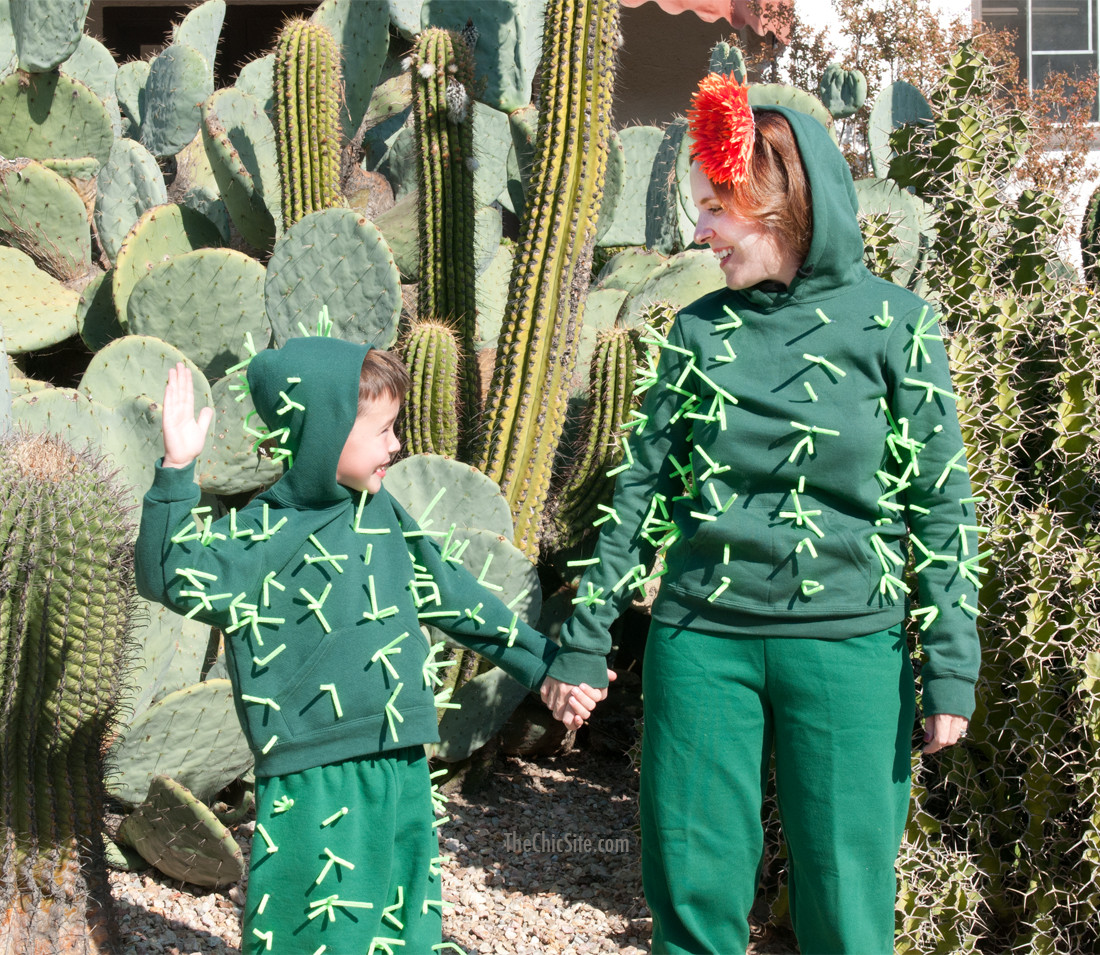Cactus Costume DIY
 DIY Cactus Costume The Chic Site