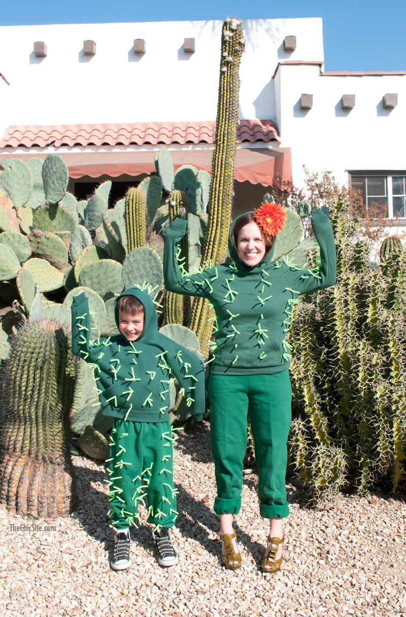 Cactus Costume DIY
 DIY Cactus Costume The Chic Site