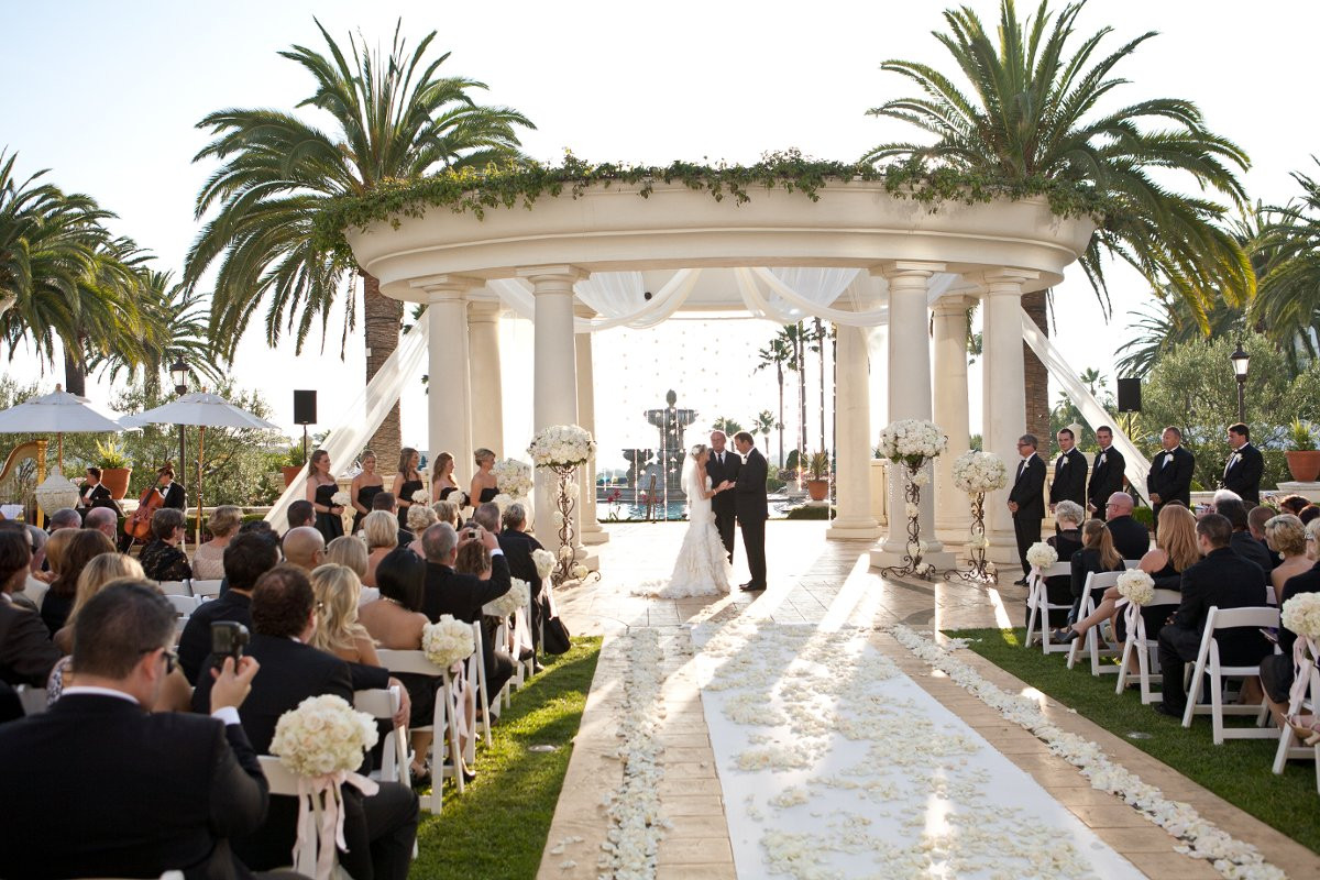 California Beach Wedding Venues
 Monarch Beach Resort Wedding Ceremony & Reception Venue