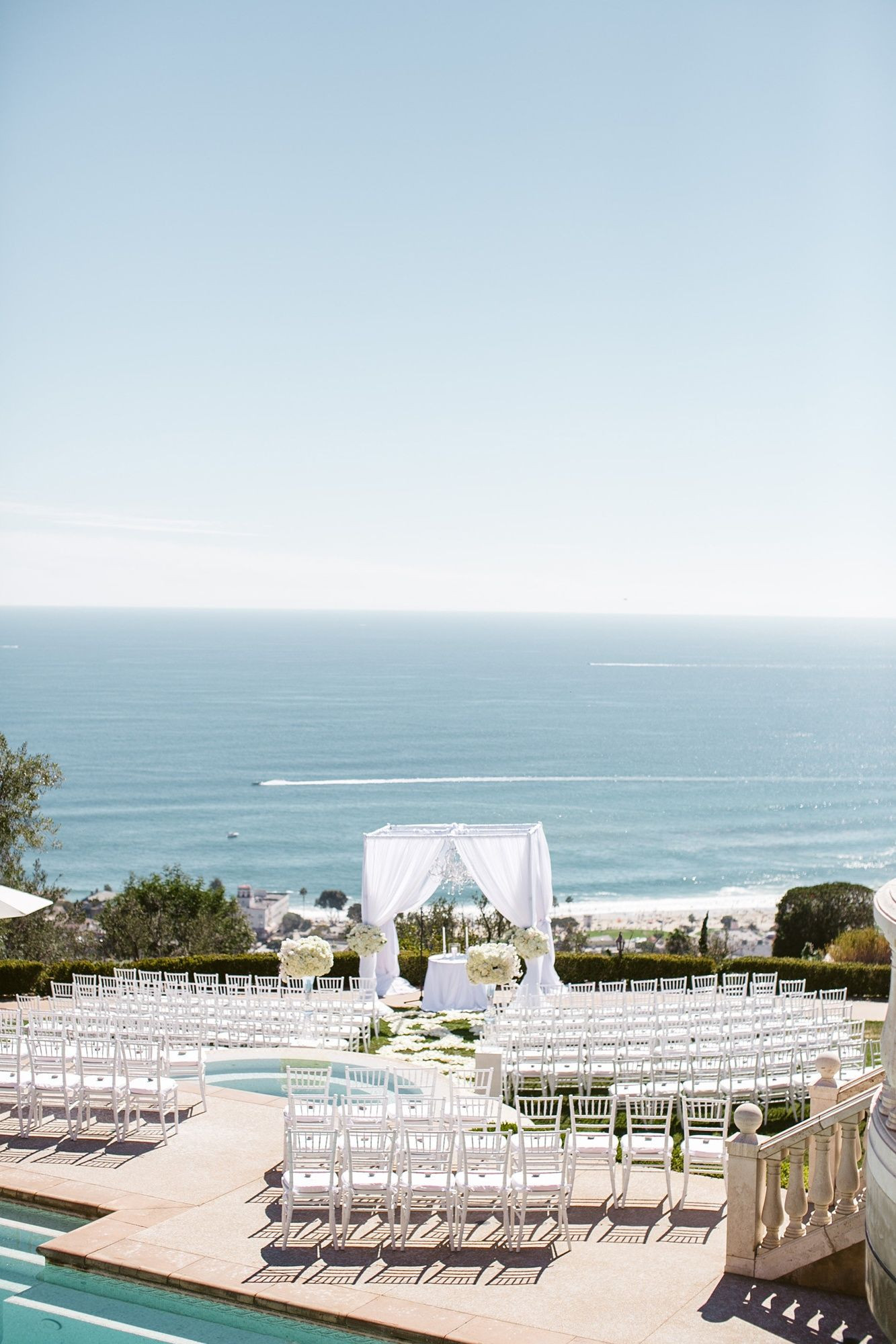 California Beach Wedding Venues
 An Elegant Seaside Wedding at Oceana Estate in Laguna
