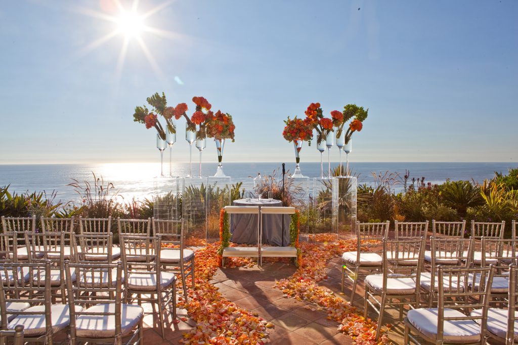 California Beach Wedding Venues
 Southern California Fall Inspired Beach Wedding by