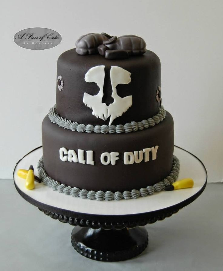 Call Of Duty Birthday Cake
 17 Best images about Cakes Call of Duty on Pinterest