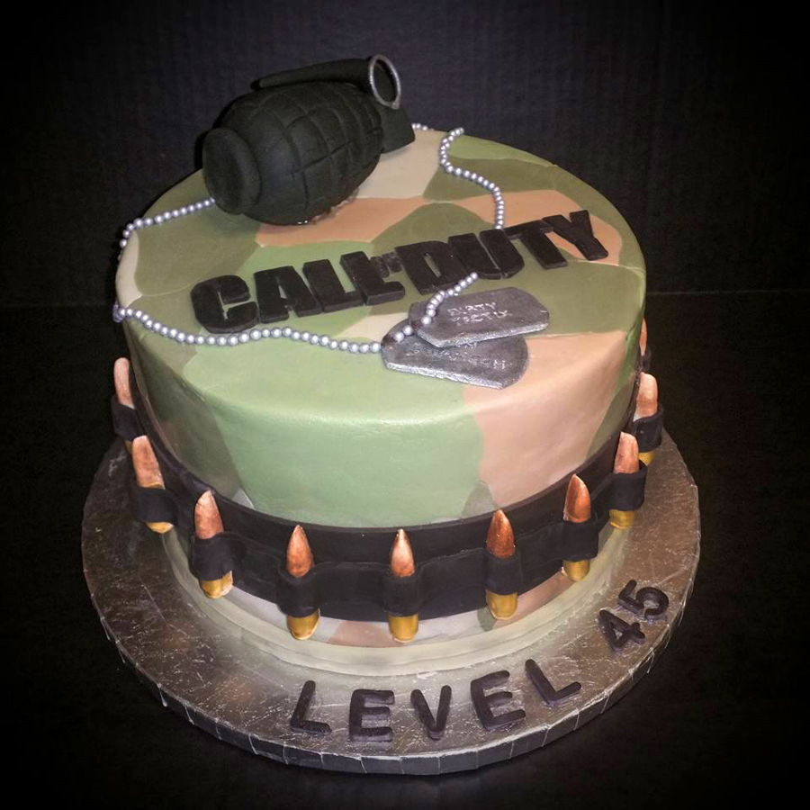 Call Of Duty Birthday Cake
 Call Duty Birthday Cake CakeCentral