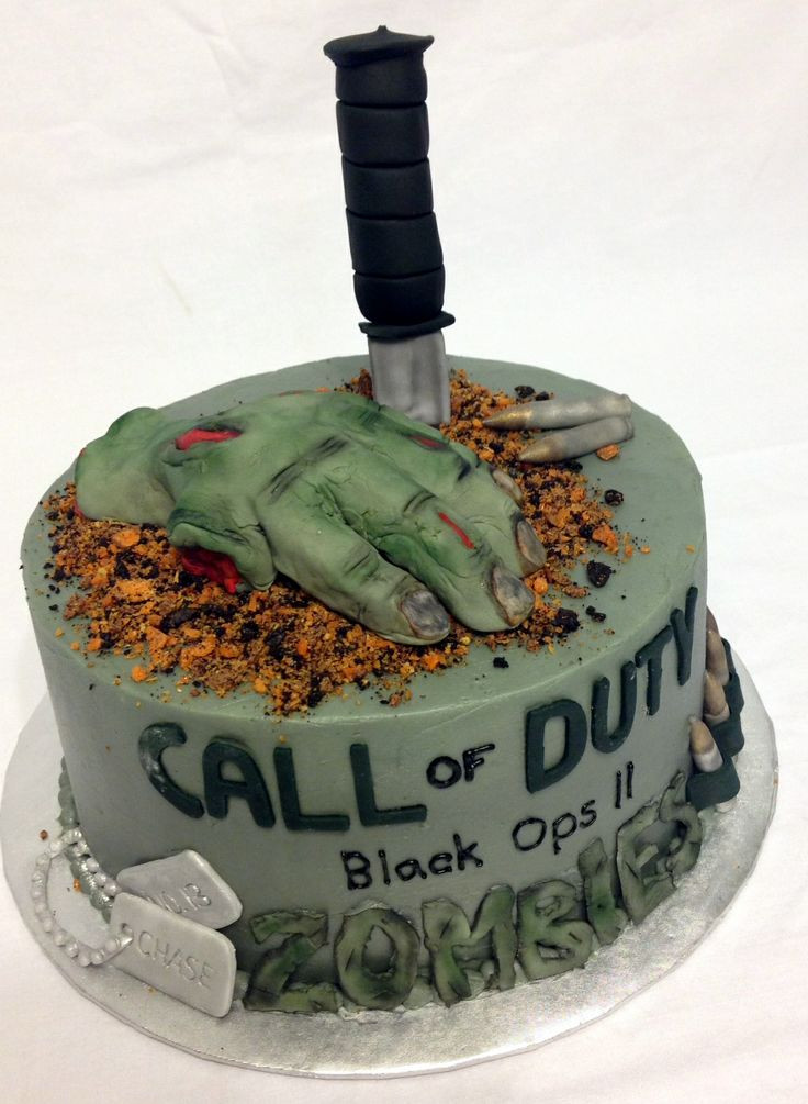 Call Of Duty Birthday Cake
 1000 images about CALL OF DUTY CAKES on Pinterest