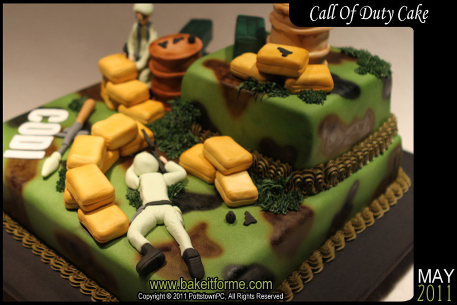 Call Of Duty Birthday Cake
 Call Duty Birthday Cake CakeCentral