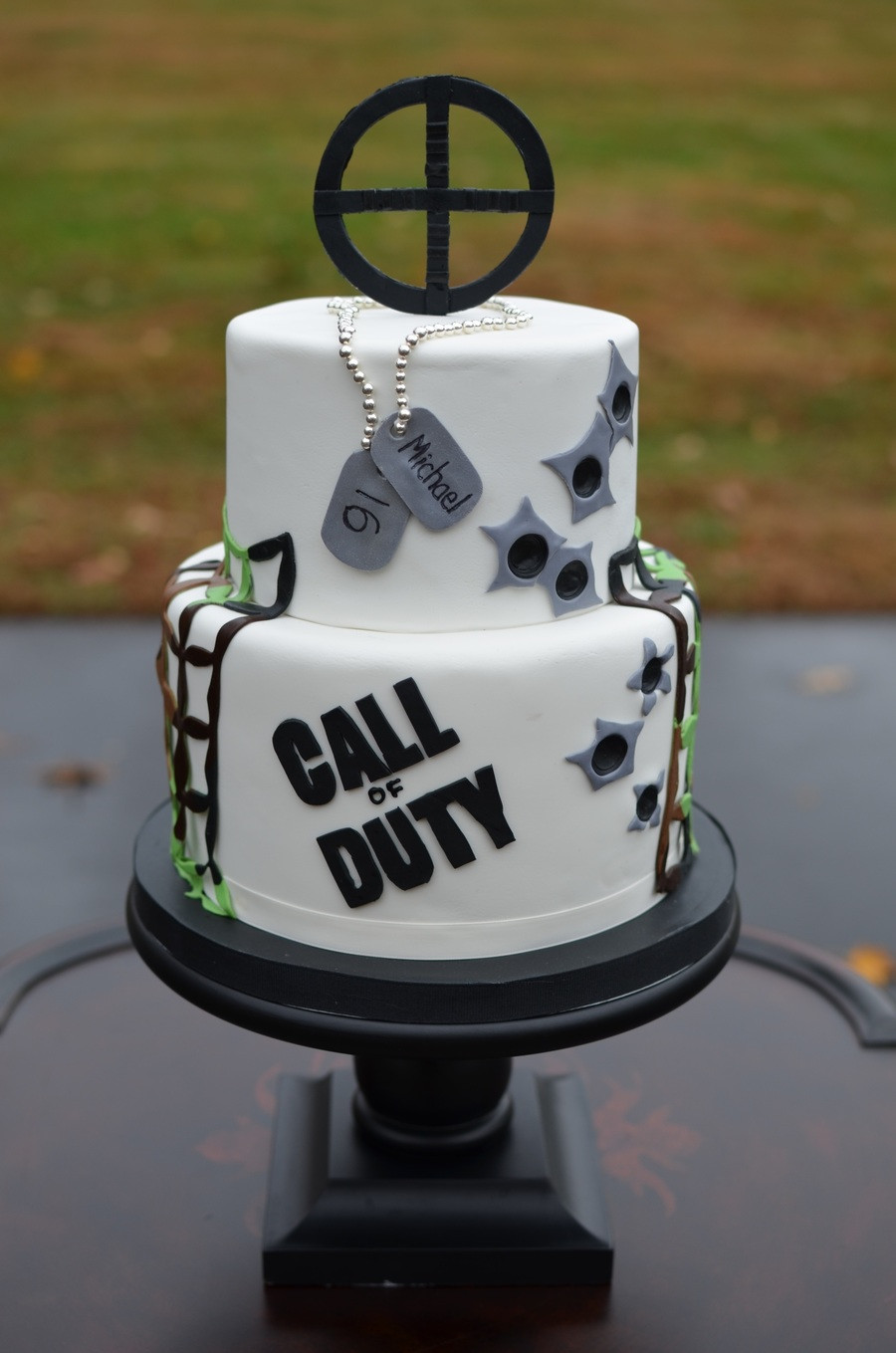 Call Of Duty Birthday Cake
 Call Duty Birthday Cake CakeCentral