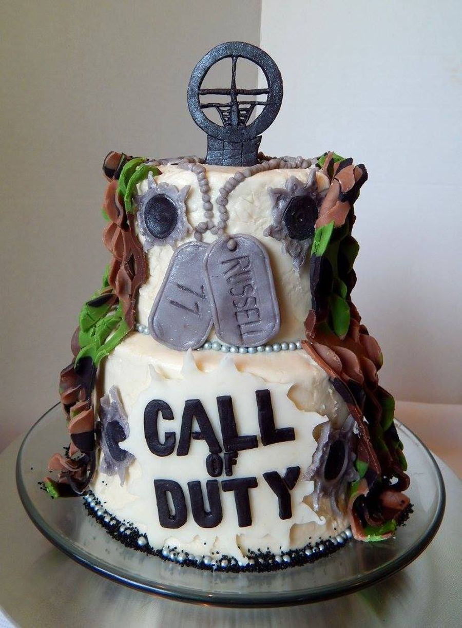 Call Of Duty Cake Recipe
 Call Duty Cake CakeCentral