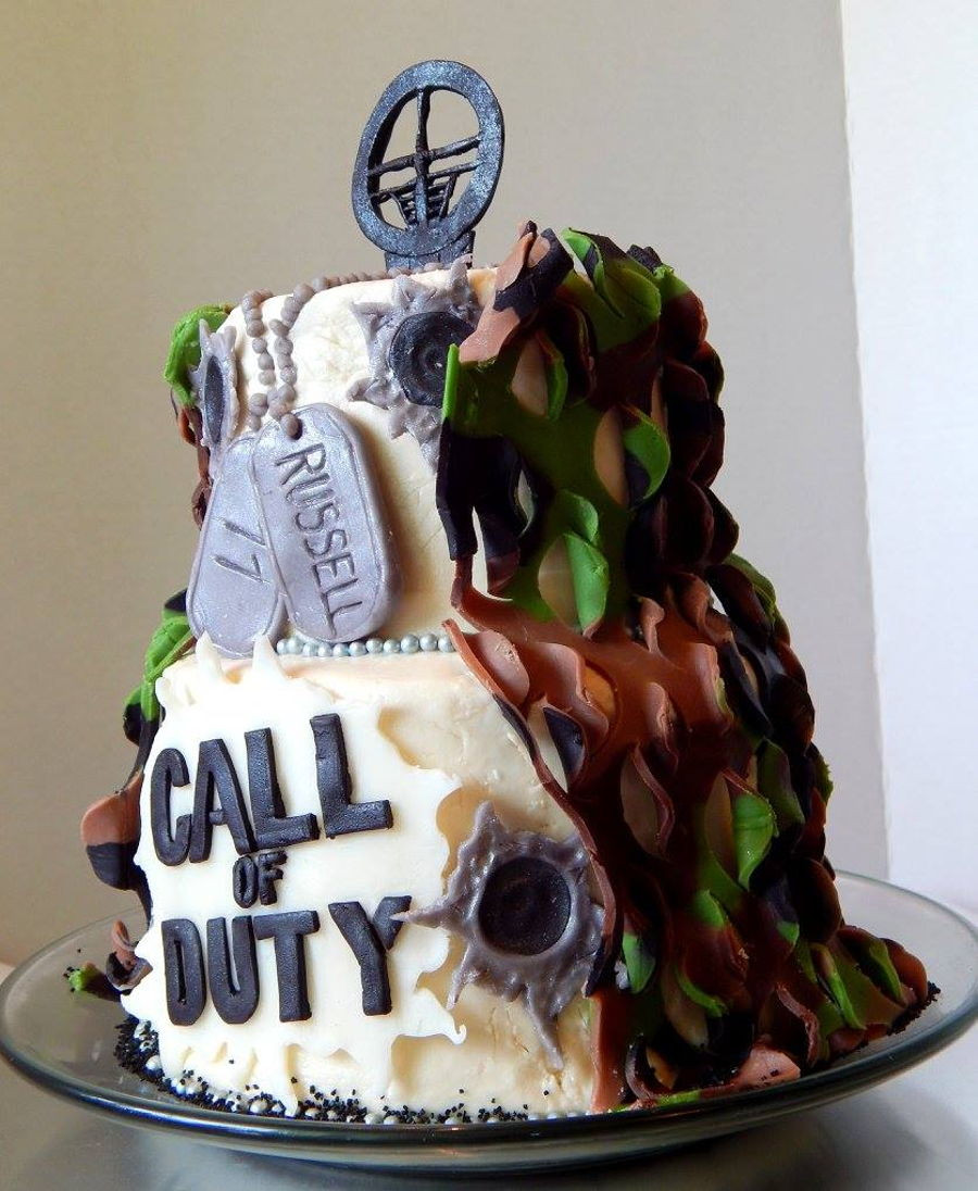 Call Of Duty Cake Recipe
 Call Duty Cake CakeCentral