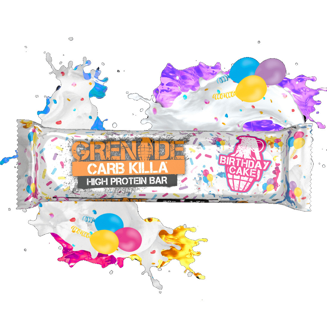 Calories In Birthday Cake
 Calories in Grenade Carb Killa High Protein Bar Birthday Cake