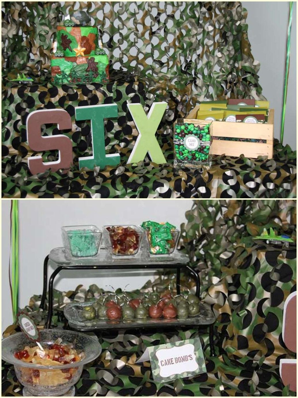 Camo Birthday Party Supplies
 Camouflage Party Ideas