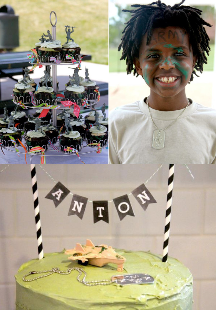 Camo Birthday Party Supplies
 Kara s Party Ideas Army camouflage camo themed boy