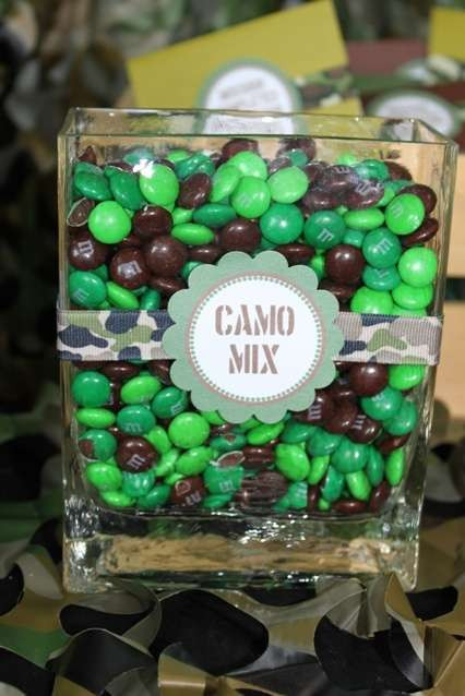 Camo Birthday Party Supplies
 Army Camo Themed Birthday Party Birthday Party Ideas