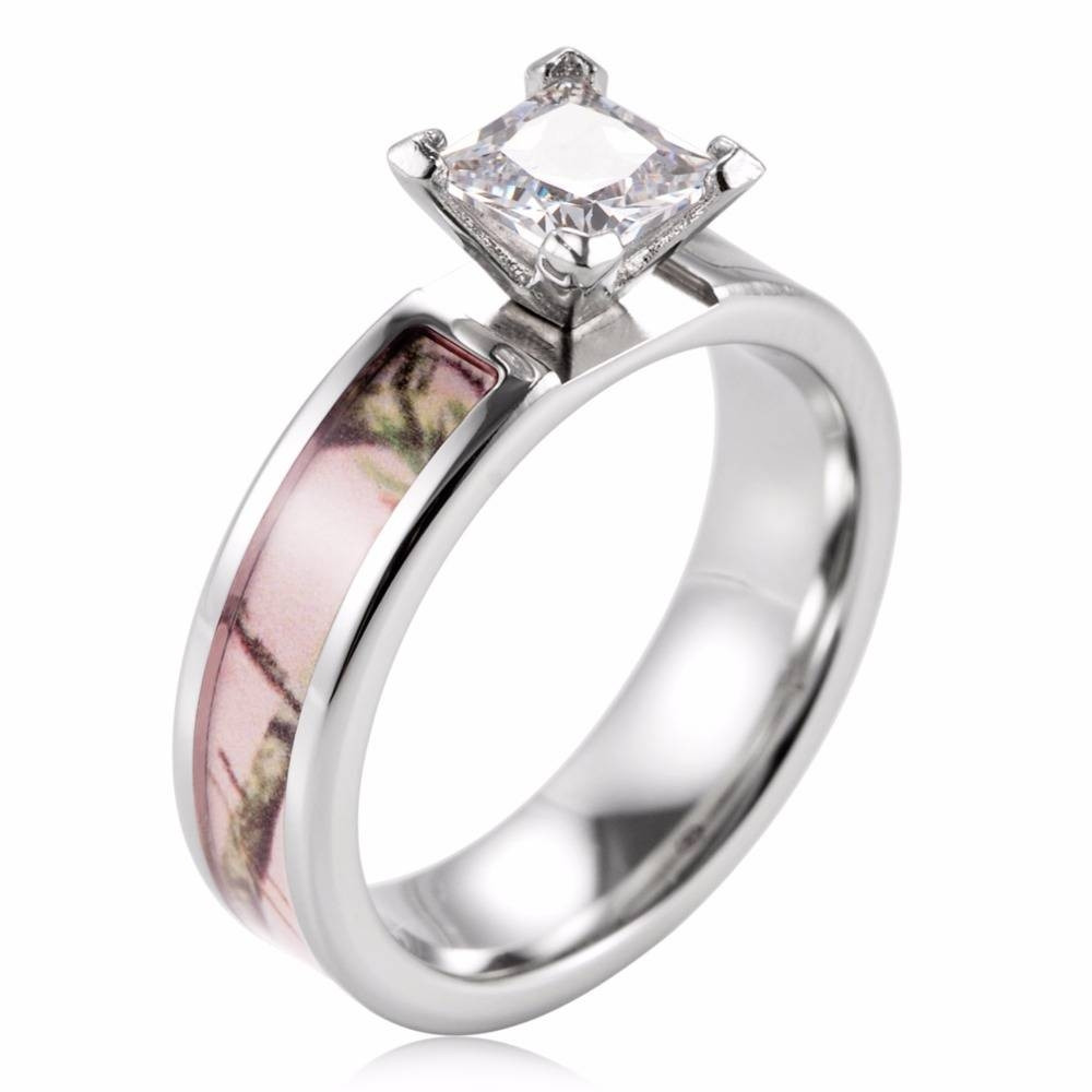 Camo Diamond Engagement Rings
 15 Best Ideas of Camo Wedding Rings With Diamonds