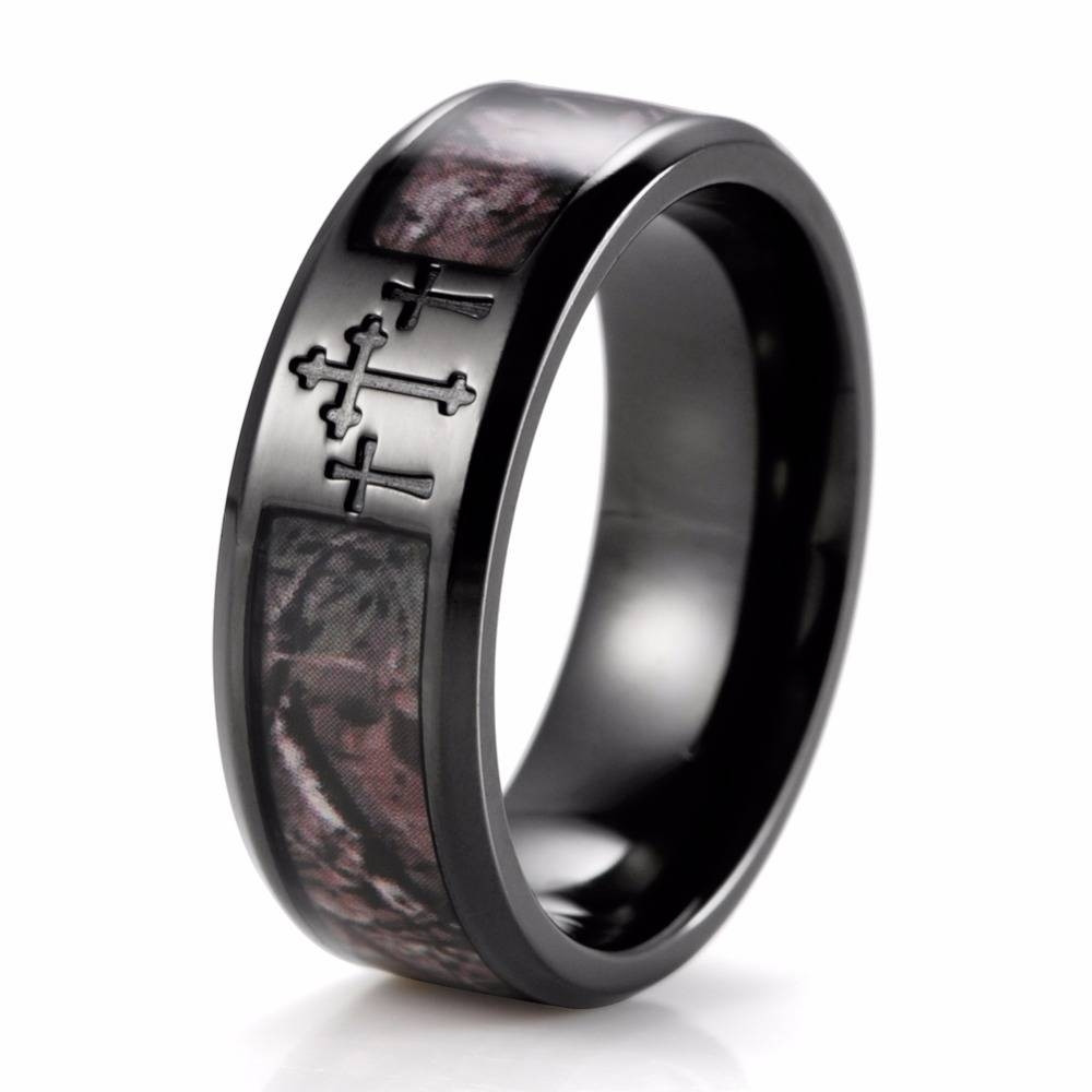 Camo Mens Wedding Band
 15 Collection of Mens Camouflage Wedding Bands