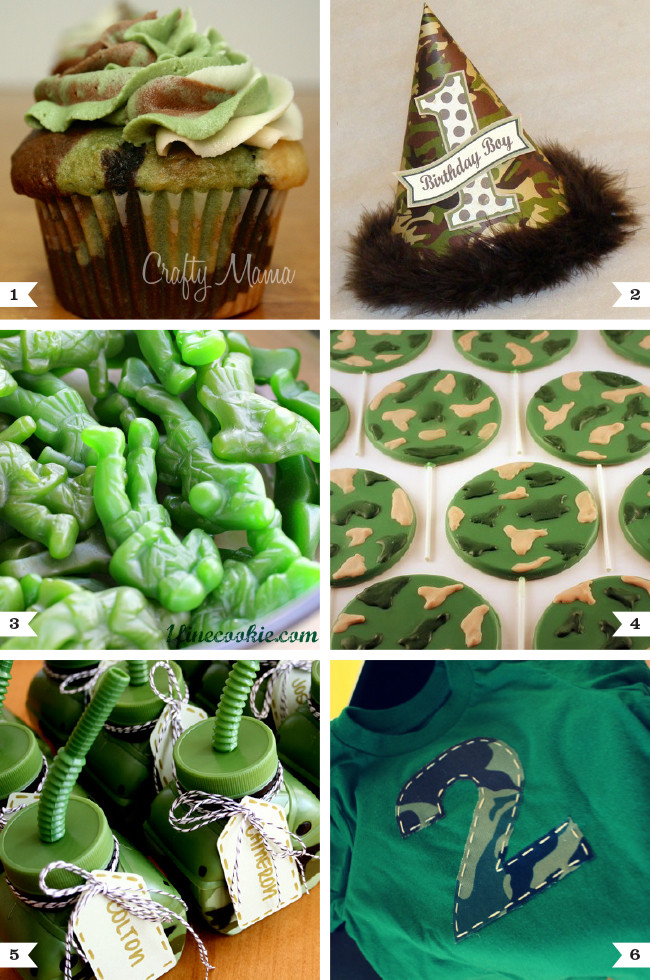 Camouflage Birthday Party Ideas
 Camo party ideas