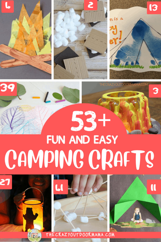 Camping Crafts For Preschoolers
 53 Camping Crafts for preschoolers to even older kids to
