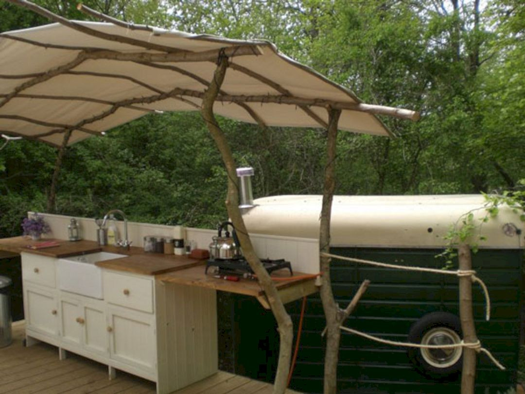 Camping Outdoor Kitchen
 Outdoor Camping Kitchen Ideas 12 – DECORATHING